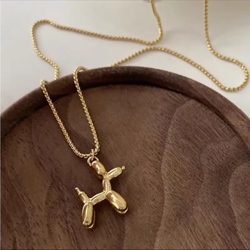 Balloon Dog Necklace
